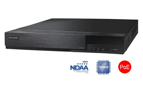 昇銳-4路網路型錄放影機4POE/1HDD/14TB